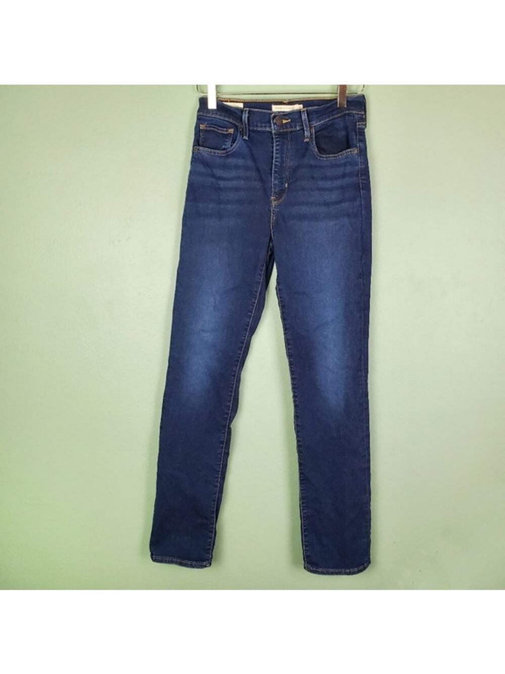 Levi's Premium High Rise Straight Big E Jeans Size 28